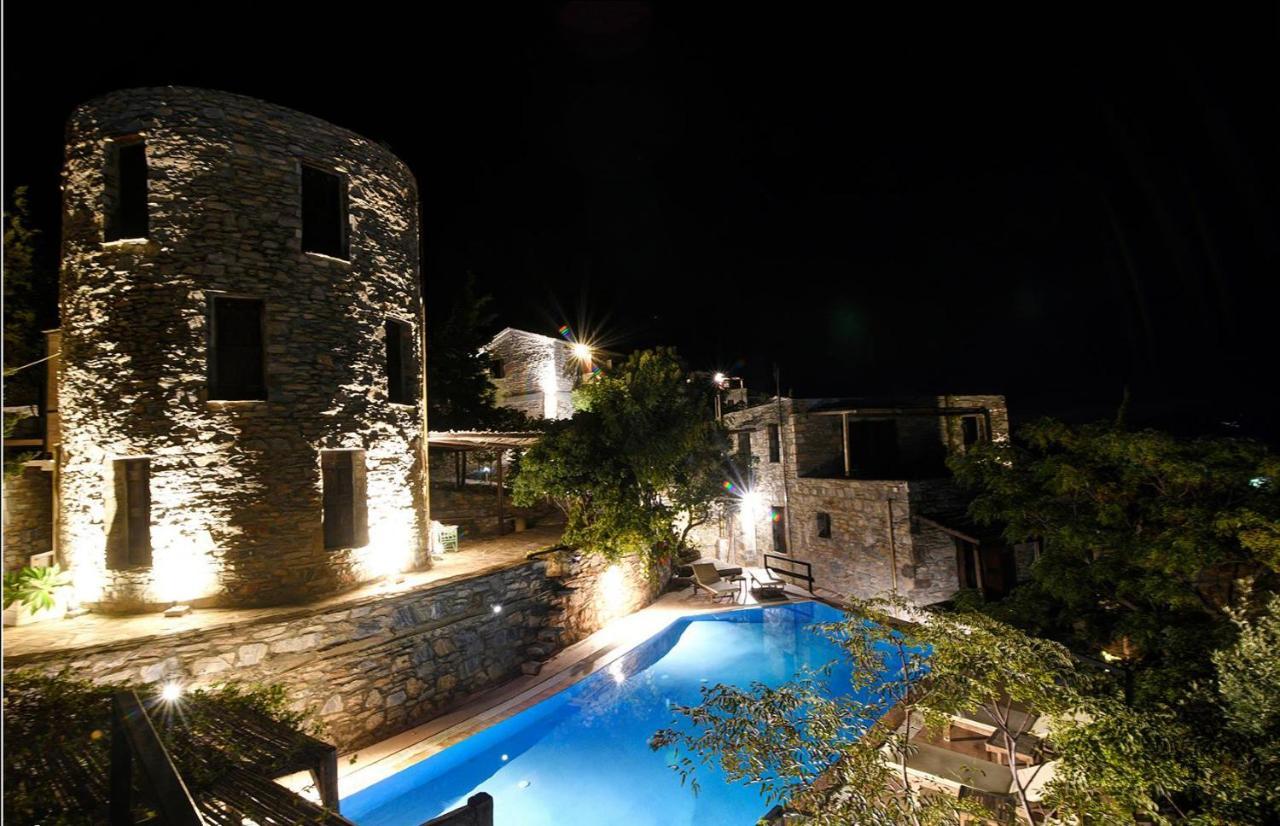 Pyrgos Traditional Village Ágios Kírykos المظهر الخارجي الصورة