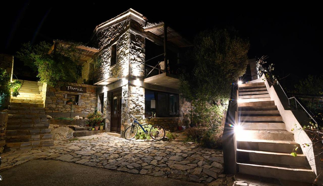Pyrgos Traditional Village Ágios Kírykos المظهر الخارجي الصورة