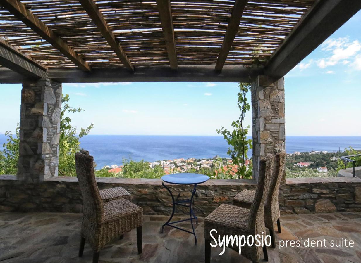 Pyrgos Traditional Village Ágios Kírykos المظهر الخارجي الصورة