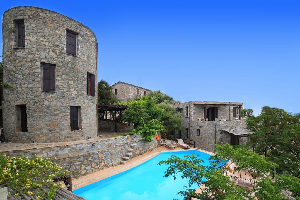 Pyrgos Traditional Village Ágios Kírykos المظهر الخارجي الصورة